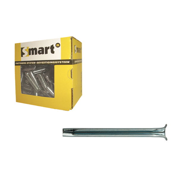 Douille de tension Ac ressort 8x130 Zn 50 pcs, Debrico, magasin de matériaux de construction sur Bruxelles