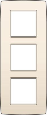 TRIPLE PLATE 60MM CREAM