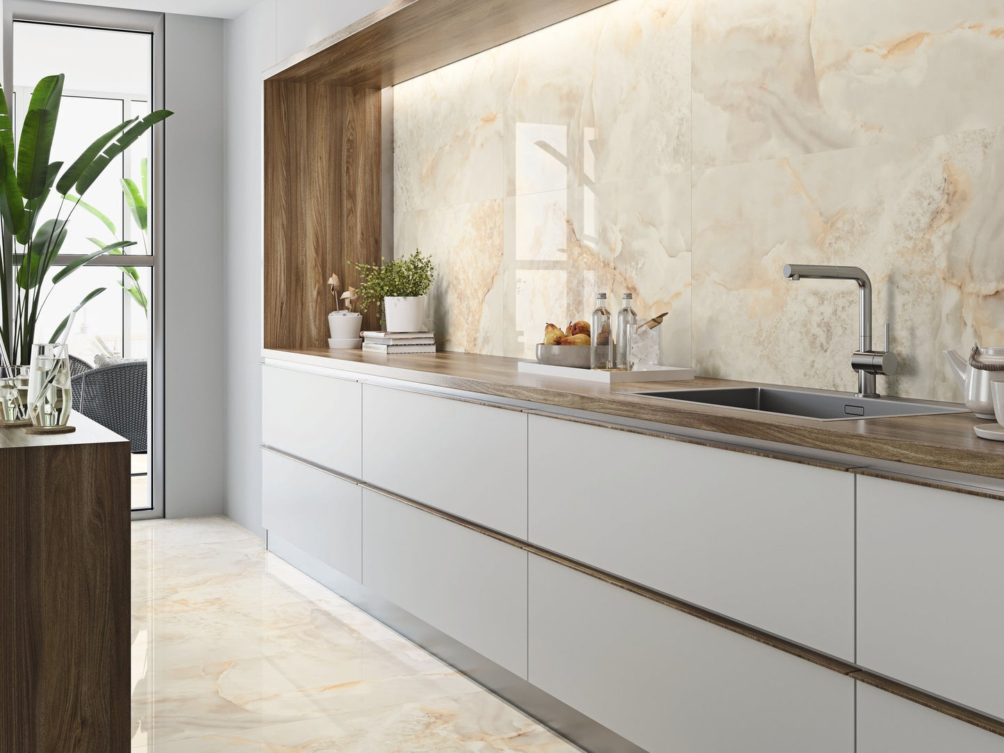 ARAL CREAM PULIDO TILES 60X120 (1.44M²/PK)