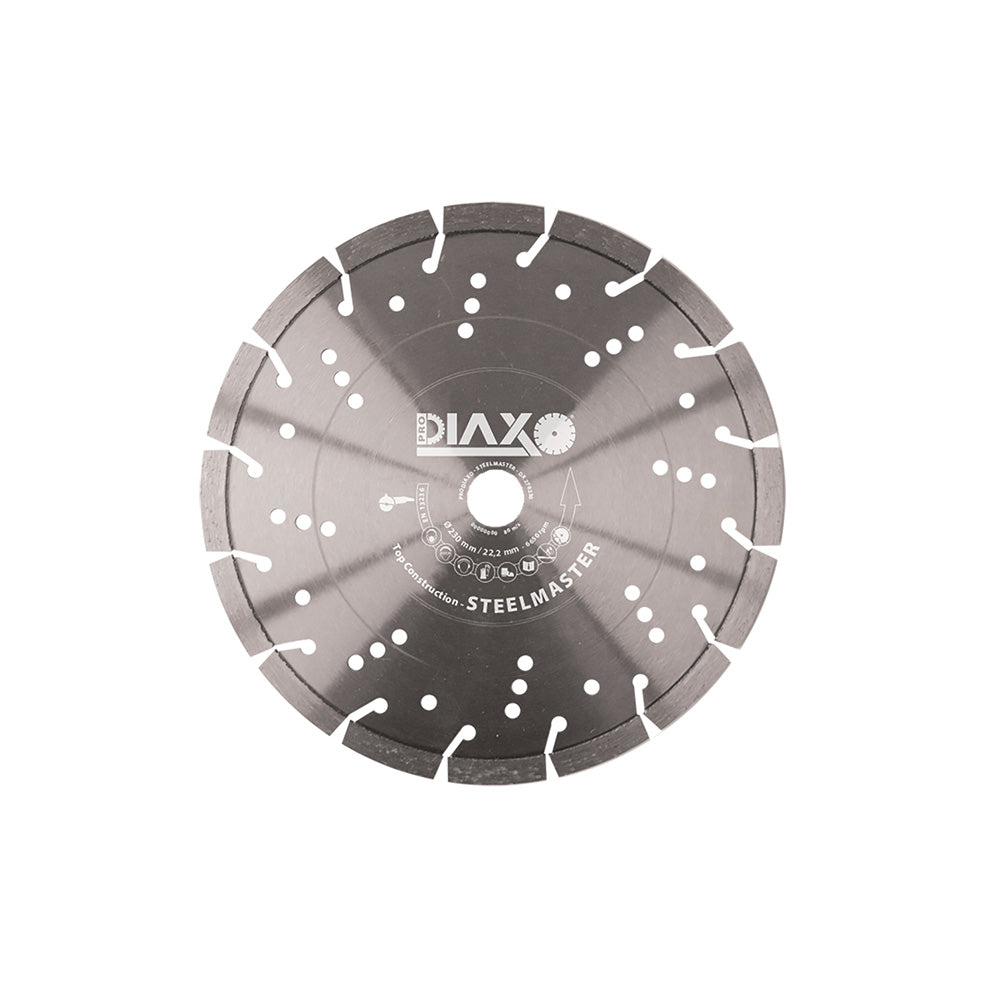 STEELMASTER DIAMOND DISC - 230 X 22.2 MM - TOP CONSTRUCTION