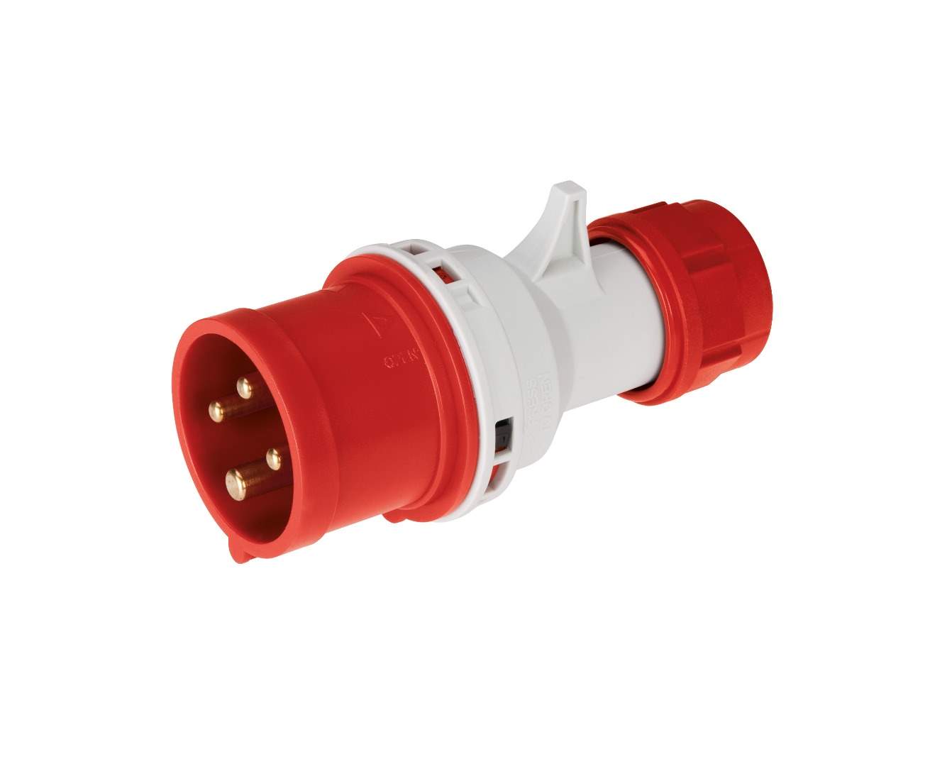 MALE PLUG IP44 380/415V 3P+T 32A INDUSTRIAL CE