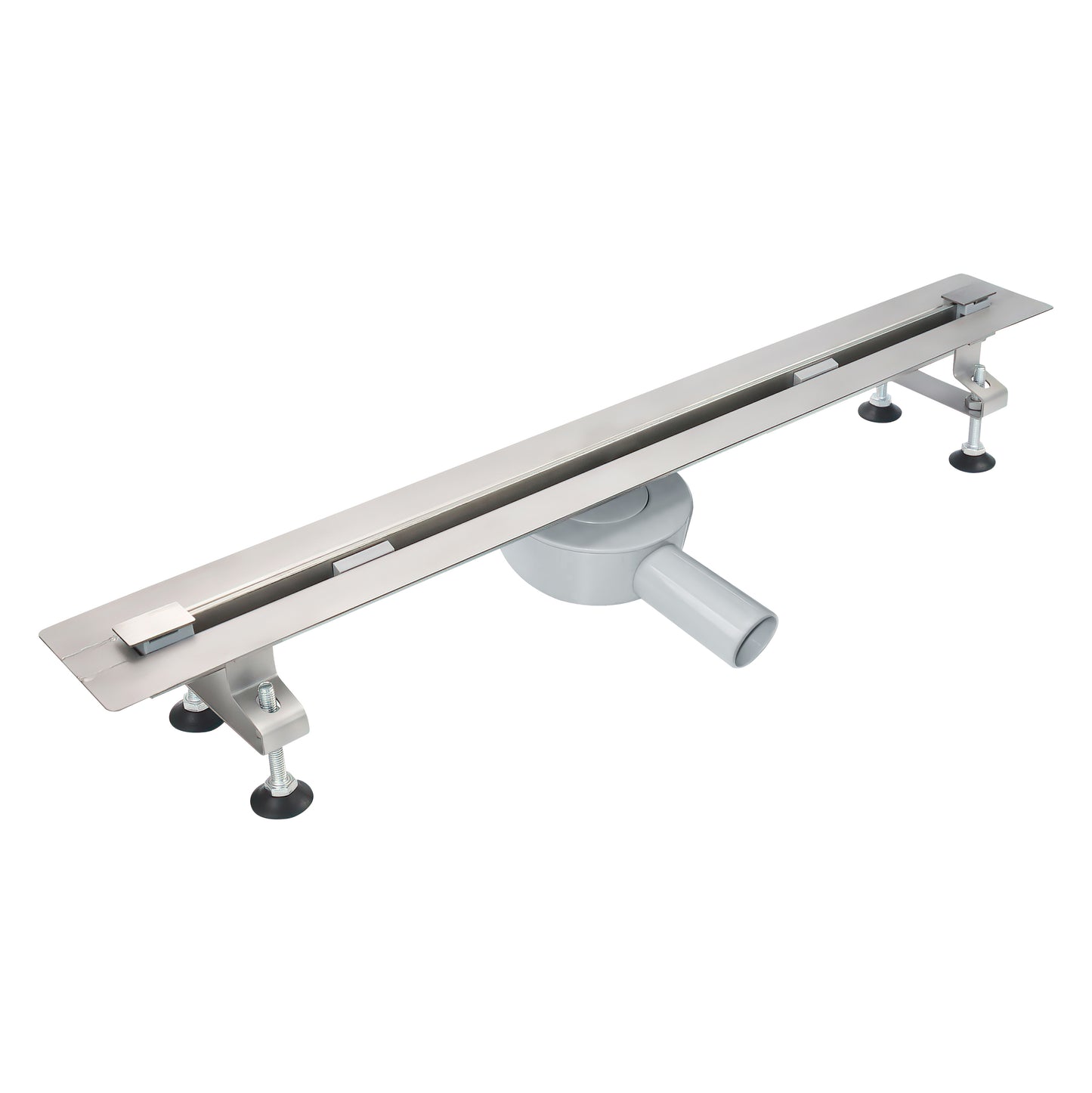 ALONI CANIVEAU DE DOUCHE ACIER INOXYDABLE 80 CM DESIGN, CREAVIT, Debrico, magasin de matériaux de construction sur Bruxelles et Laeken