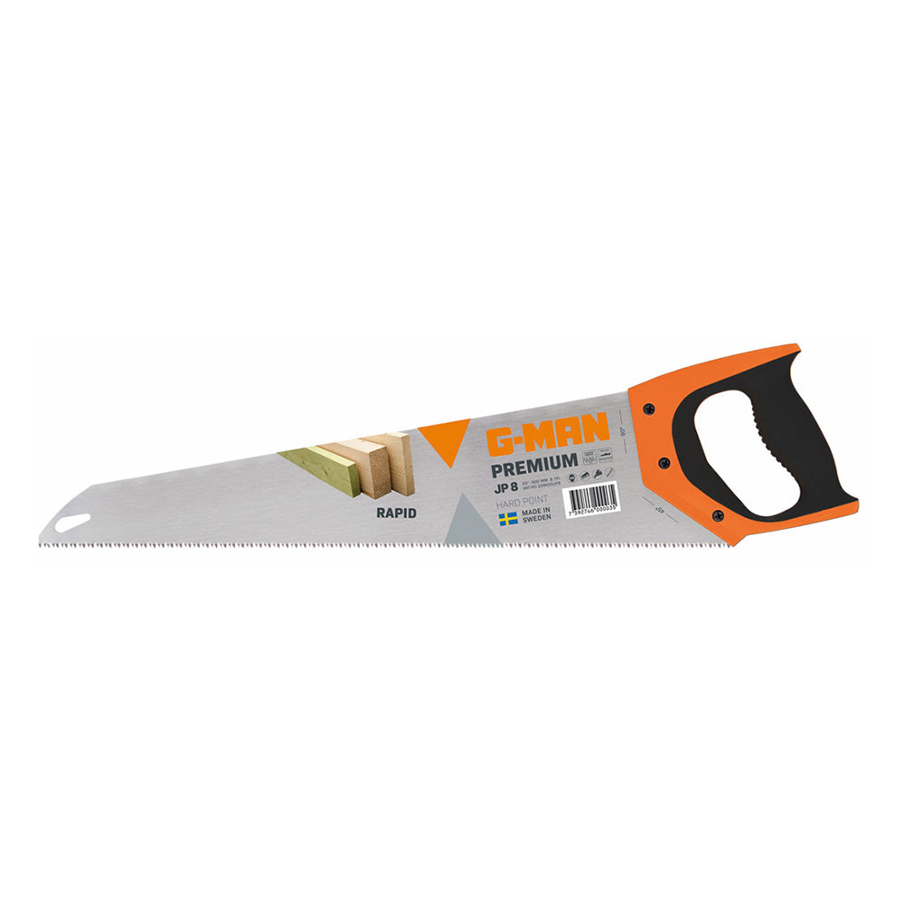PREMIUM SCIE 229H RAPID DENTURE 8 TPI - 500 MM, Debrico, magasin de matériaux de construction sur Bruxelles