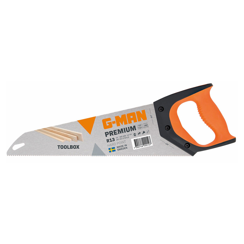 PREMIUM 275H SCIE TOOLBOX DENTURE R13 TPI - 350 MM, Debrico, magasin de matériaux de construction sur Bruxelles