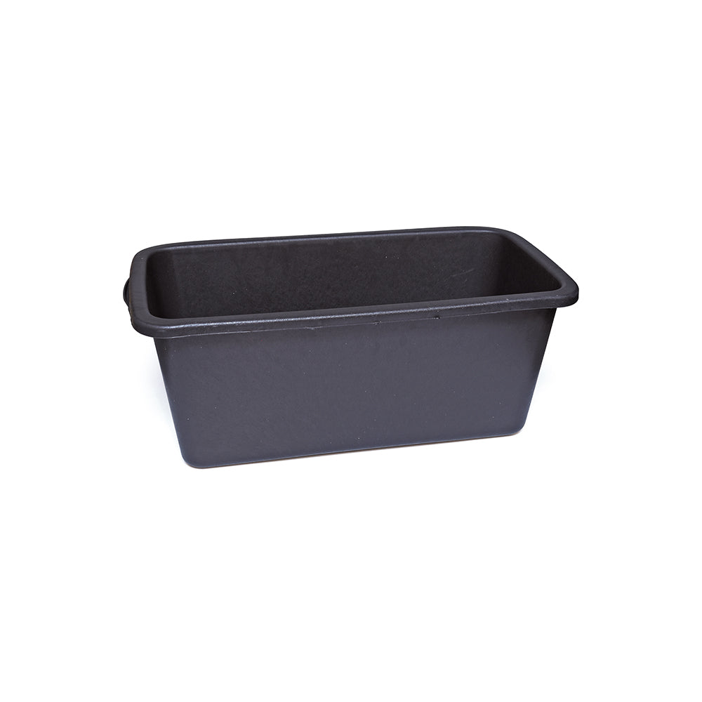 AUGE A MORTIER, BAC RECTANGULAIRE - PE 90 L - NOIR, Debrico, magasin de matériaux de construction sur Bruxelles et Laeken