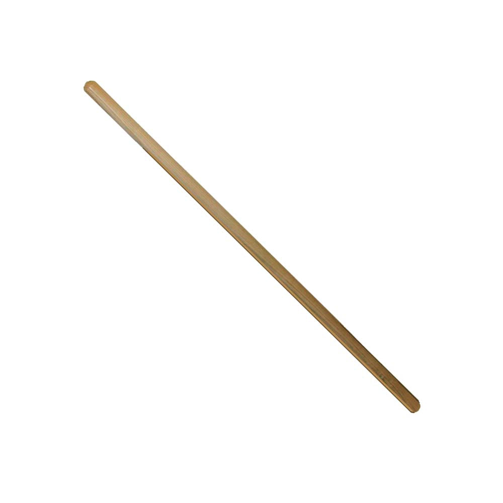 STRAIGHT HANDLE FOR SCRAPER - HARDWOOD - 130 CM