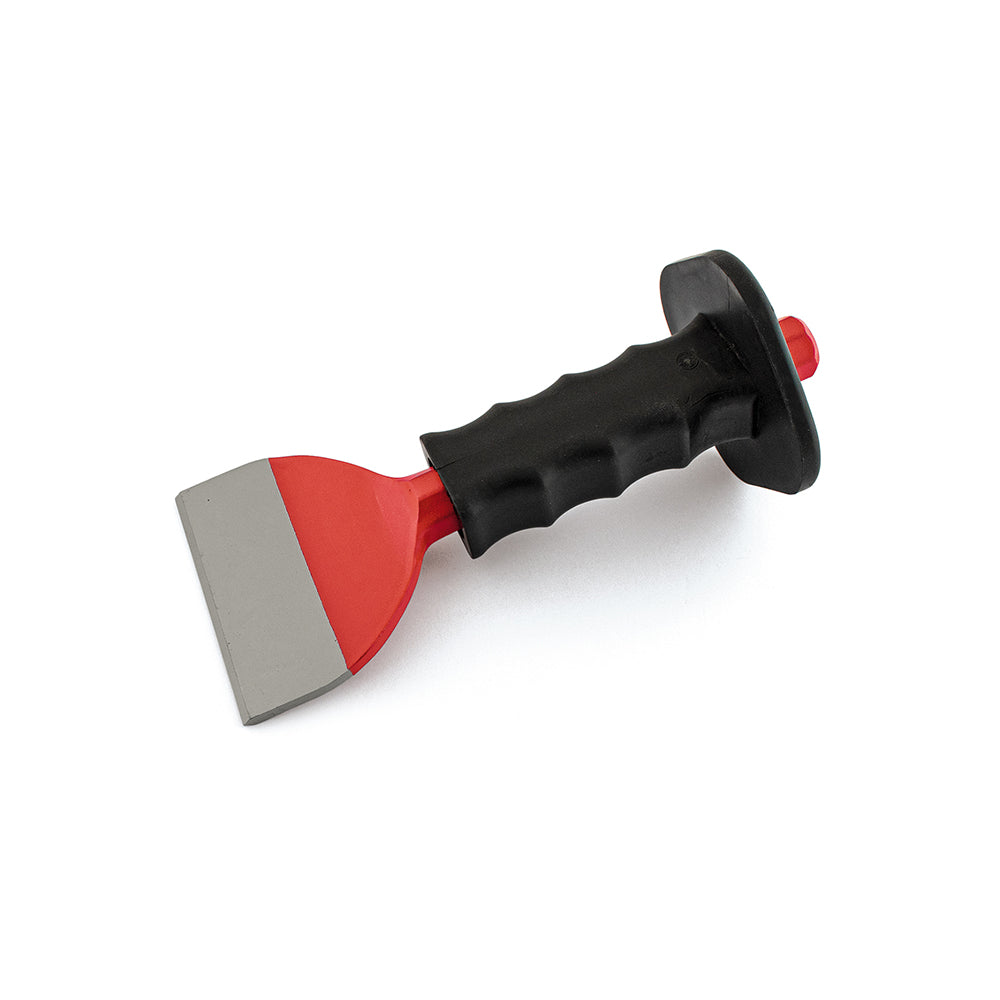 BRICK CHISEL WITH SAFETY HANDLE 230 x 80 MM