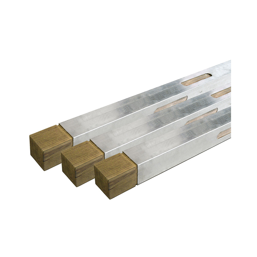 250 CM MASON'S RULER WITH WOOD - ALU PRO WOOD