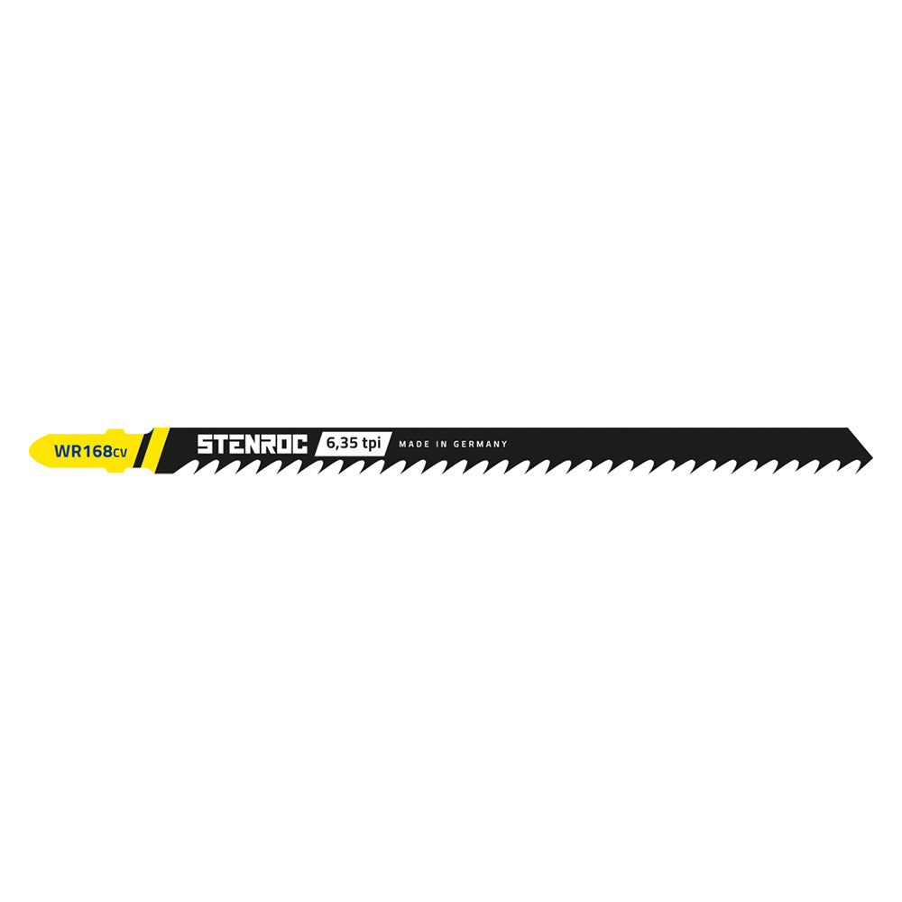 LAME SCIES SAUTEUSES BOIS (5PCS) - WR168CV, 180 MM x 6,35 TPI