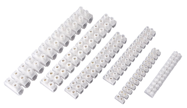 BARRETTES DE CONNEXION 4 MM 12 POL 380V (10PCS), Debrico, magasin de matériaux de construction sur Bruxelles et Laeken