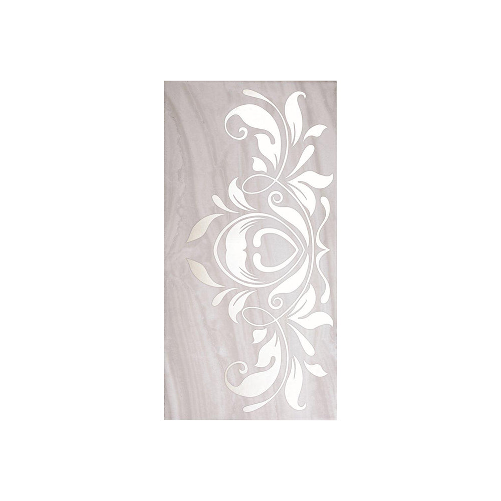 CARR CARACAS PLATIN ECRU DECOR 30 X 60 1 PCS