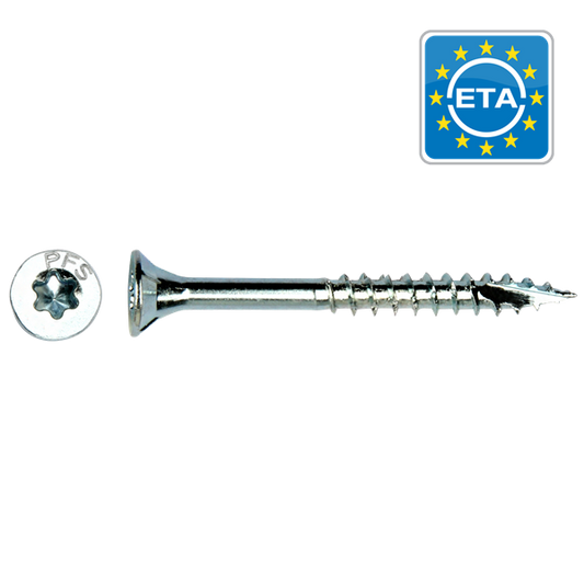 Vis à panneaux PFS+ TF-T25 Ø5,0x80 Zn  200 pcs, Debrico, magasin de matériaux de construction sur Bruxelles