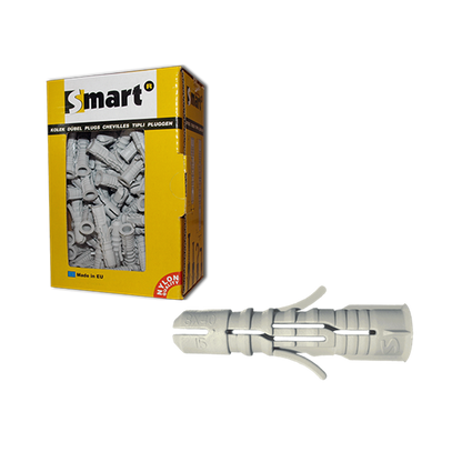 Cheville nylon multifonct. SMART Ø12x60 25 pcs, Debrico, magasin de matériaux de construction sur Bruxelles