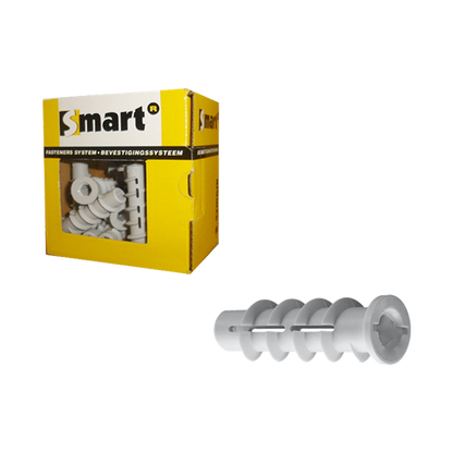 Chev. nylon pour béton cellulaire CBP M6x50 25 pcs, Debrico, magasin de matériaux de construction sur Bruxelles
