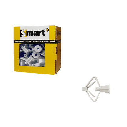 Cheville nylon corps creux +vis TF Ø8x40 25 pcs, Debrico, magasin de matériaux de construction sur Bruxelles