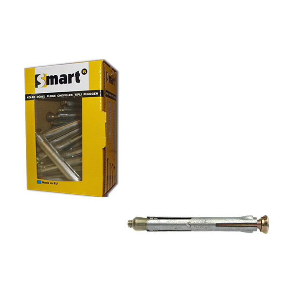 Chev. métallique p.chassis TF Ø10x152 Zn 50 pcs, Debrico, magasin de matériaux de construction sur Bruxelles