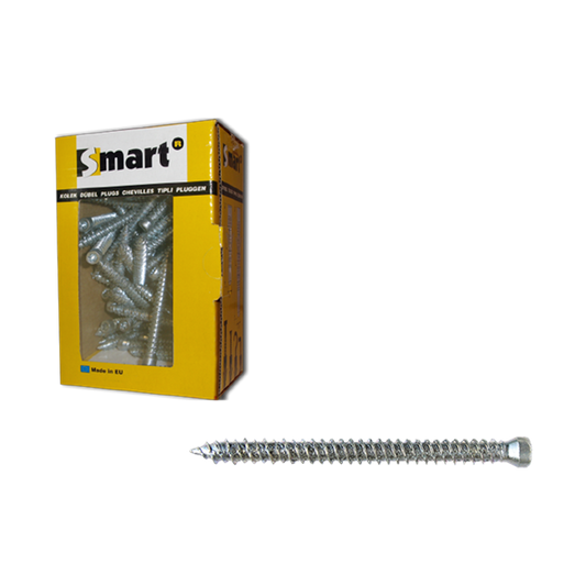 Vis pour chassis TC-T30 Ø7,50x152 Zn, Debrico, magasin de matériaux de construction sur Bruxelles