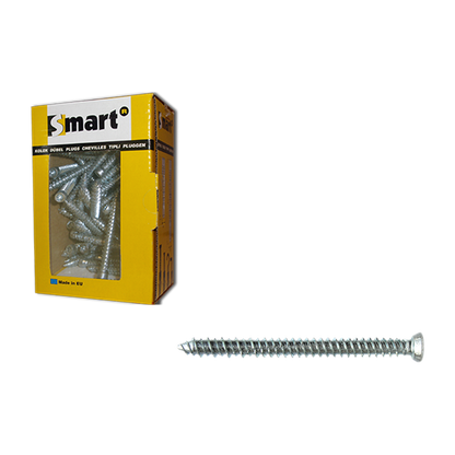 Vis pour chassis TF-T30 Ø7,50x152 Zn 100 pcs, Debrico, magasin de matériaux de construction sur Bruxelles