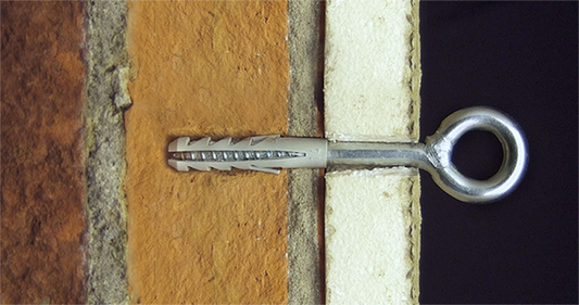 Piton fermé soudé Ø12x300 Zn 25 pcs