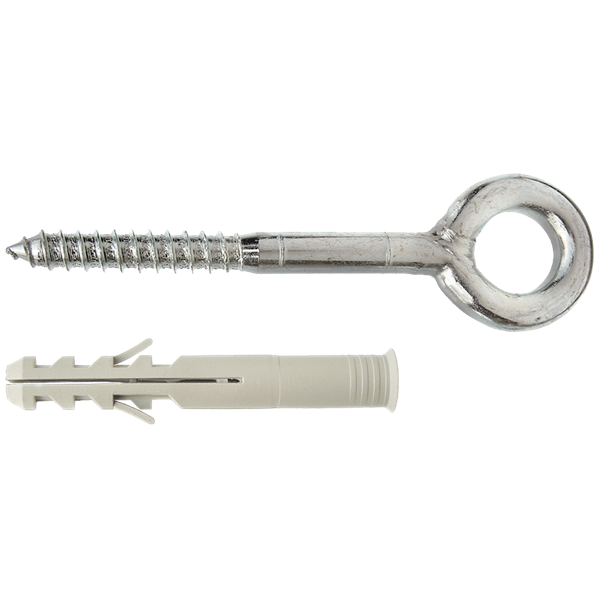 Closed welded eyebolt Ø12x300 Zn 25 pcs 