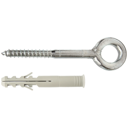 Piton fermé soudé Ø12x300 Zn 25 pcs