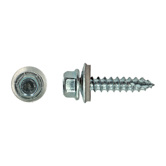 Debrico, magasin de matériaux de construction sur Bruxelles, Vis de bardage av pointe17 6,5x90 Zn  20 pcs, 