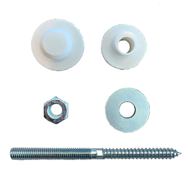 FIXATION DE LAVABOS M 8X120 N/ZN 1 JEU, Debrico, magasin de matériaux de construction sur Bruxelles