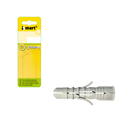 Cheville nylon SMART à collerette "BP" 6x30 100 pcs, Debrico, magasin de matériaux de construction sur Bruxelles