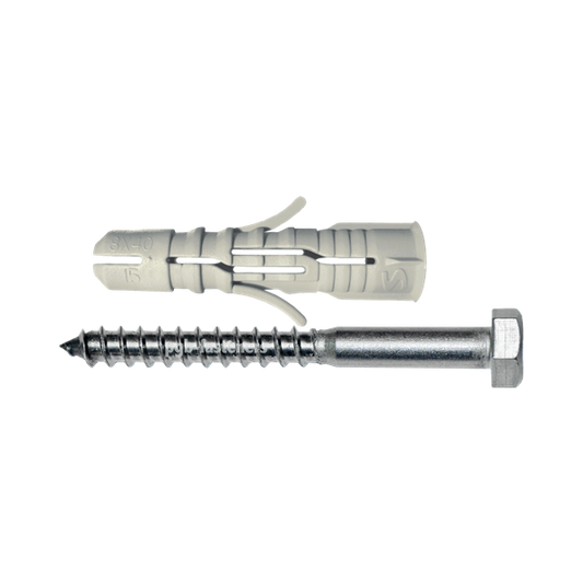 SMART chev. + vis hex 10x50 Nzn 6 pcs, Debrico, magasin de matériaux de construction sur Bruxelles