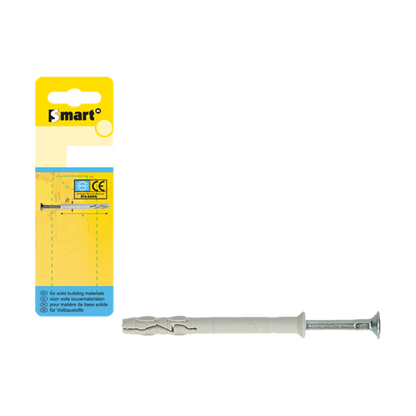 SMART chev.à frapper TF 8x100 Nzn 6 pcs, Debrico, magasin de matériaux de construction sur Bruxelles