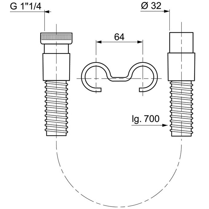 SP1200 SPIRAL PVC CONNECTOR LENGTH 720M 