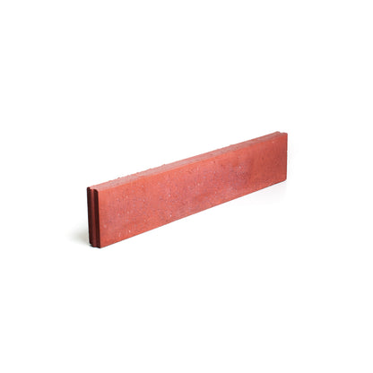 BORDURE 100 X 20 X 6 CM ROUGE, Debrico, magasin de matériaux de construction sur Bruxelles