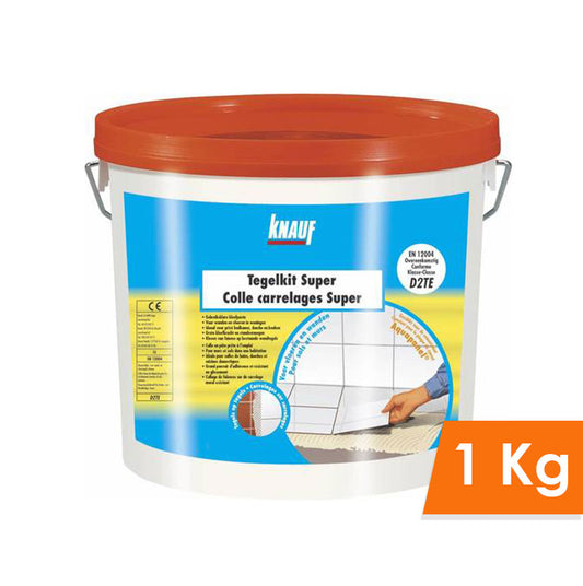COLLE CARRELAGES SUPER SEAU 1KG,Debrico, magasin de matériaux de construction sur Bruxelles 
