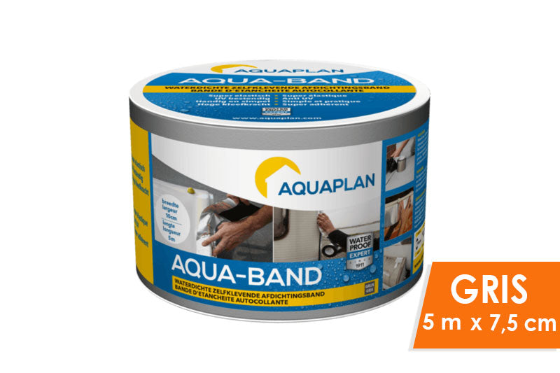 AQUA-BAND GRIJS 5 M X 7,5 CM, debrico, magasin de matériaux de construction sur Bruxelles