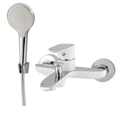 MITIGEUR BAIN COMPLET AVEC DOUCHETTE CHROME - NEMO GO IVORY, Debrico, magasin de matériaux de construction sur Bruxelles