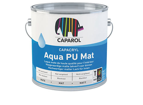 CAPACRYL AQUA PU MAT 0,96L Base T, Debrico magasin de matériaux de construction sur Bruxelles