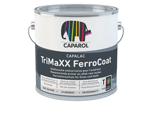 CAPALAC TRIMAXX FERROCOAT 2L Base T, Debrico magasin de matériaux de construction sur Bruxelles