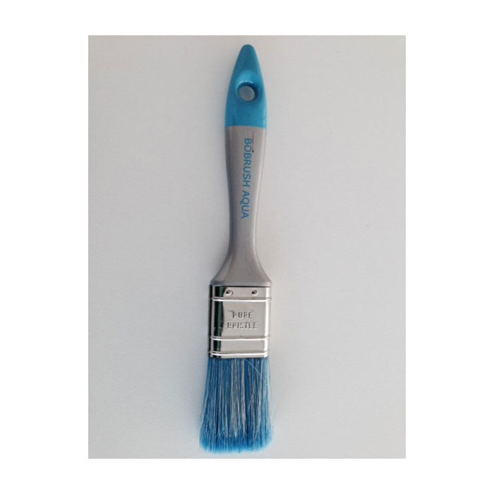 Debrico, magasin de matériaux de construction sur Bruxelles, PINCEAUPLAT ACRYL MIX BLEU 30MM, 