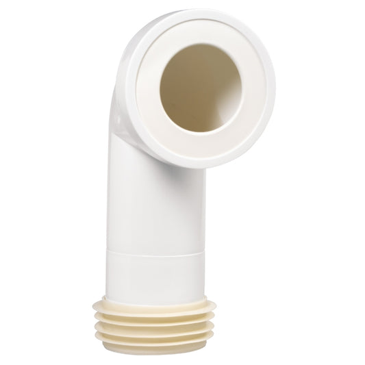 PIPE WC RIGIDE COUDEE LONGUE D110MM, Debrico, magasin de matériaux de construction sur Bruxelles