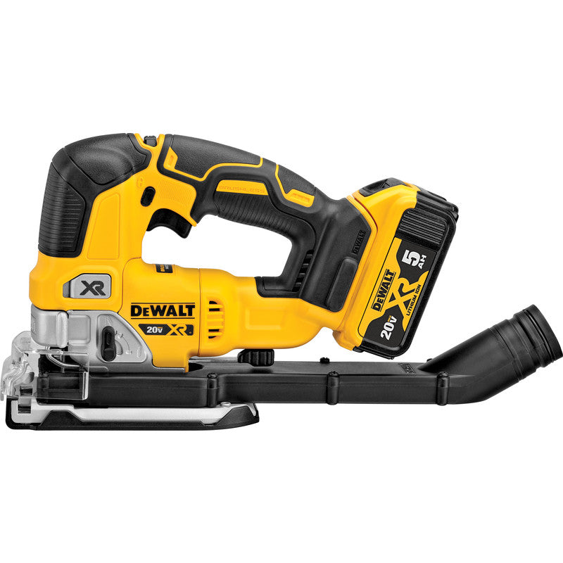 SCIE SAUTEUSE 18V XR BRUSHLESS 2X 5.0AH, Debrico, magasin de matériaux de construction sur Bruxelles