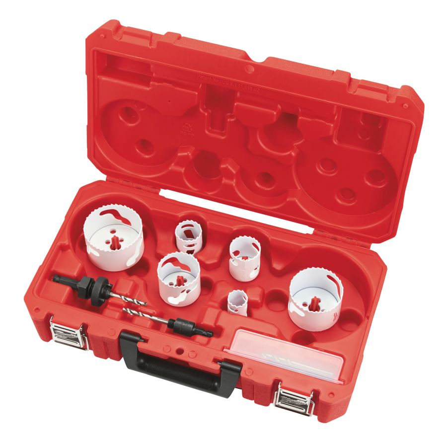 SET DE SCIES CLOCHES BIMETAL (10 PIECES), Debrico, magasin de matériaux de construction sur Bruxelles