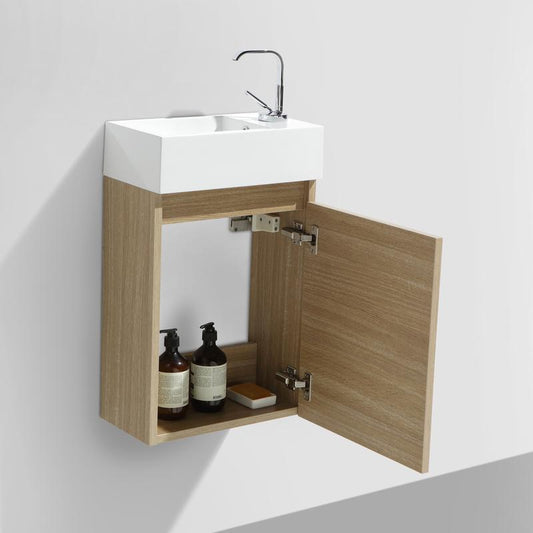 LAVE MAIN ALONI BRUN/BOIS 40CM