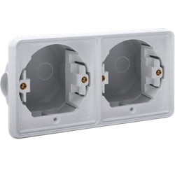 HYDRO 2XHORIZONTAL RECESSED FRAME 