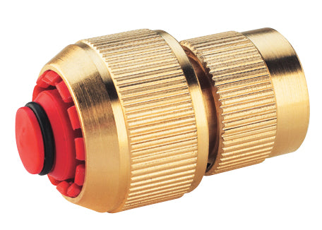 QUICK CONNECTOR - 3/4" AQUASTOP - BRASS