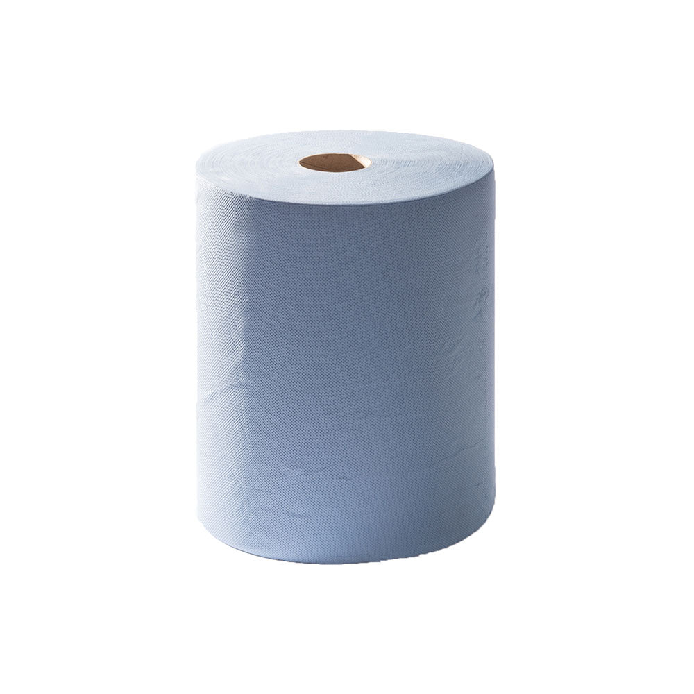 MAXI S WIPING ROLL, BLUE 500 X 2 LAYERS 38x26 CM