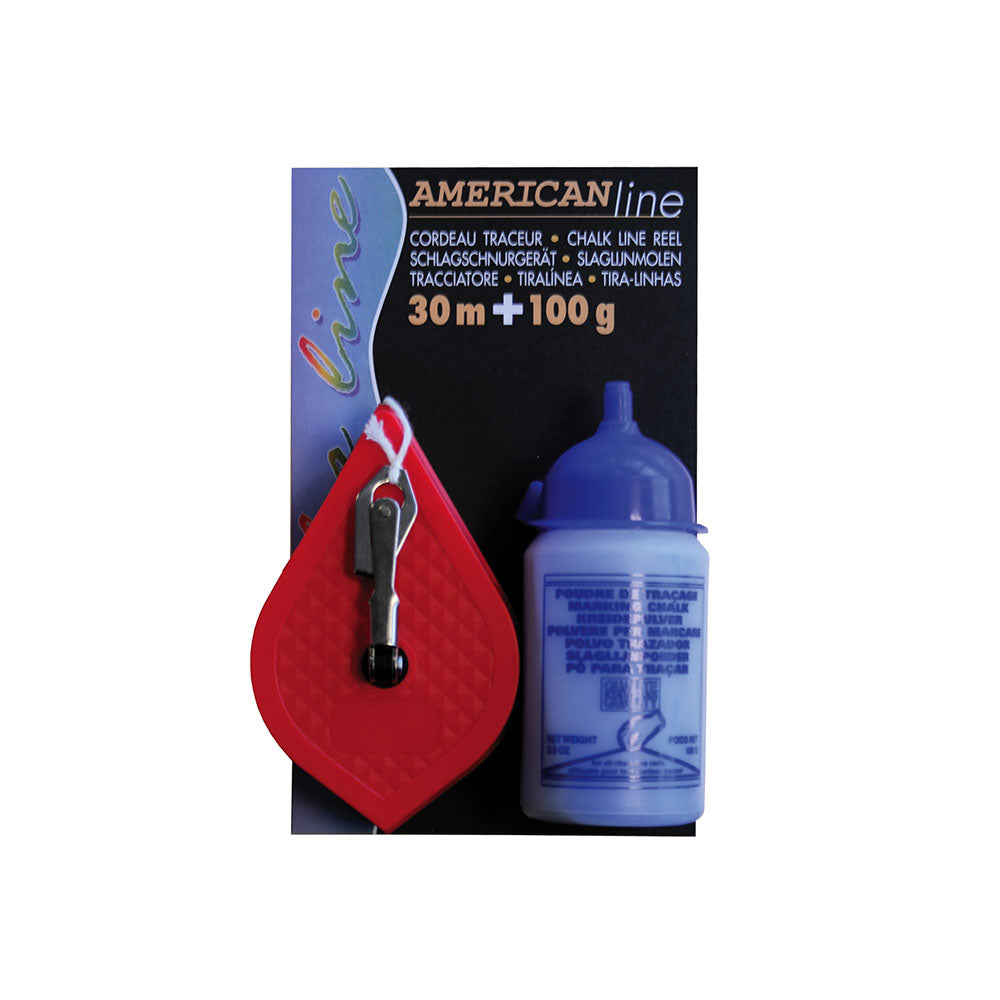 TRACER CORDEAU + 100 GR OF ECO POWDER IN AMERICANO LINE ABS SET