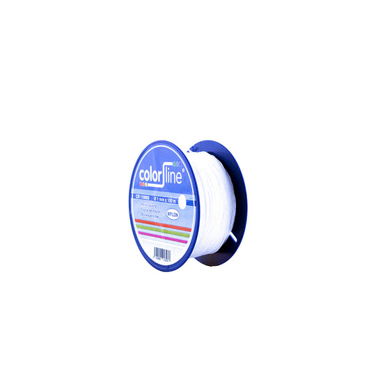FICELLE DE MACON 1 MM X 100 M - NYLON - BLANC