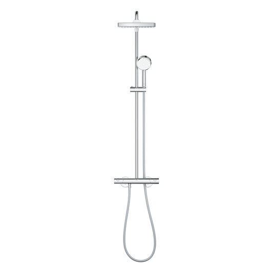 Grohe, set de douche Tempesta avec mitigeur carré Syst.250, Debrico, Magasin de matériaux de construction à Bruxelles