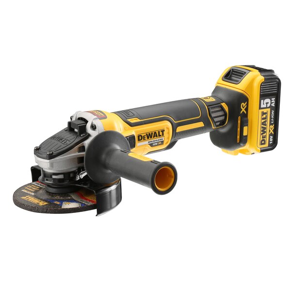 18V XR BRUSHLESS MEULEUSE D'ANGLE 125MM, Debrico, Dewalt, magasin, renovation, Bruxelles, materiaux de construction, bricolage