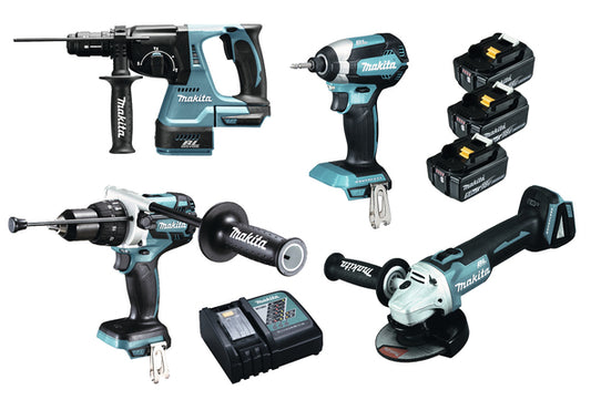 MAKITA PACK4 MACHINE, Debrico, magasin de matériaux de construction sur Bruxelles